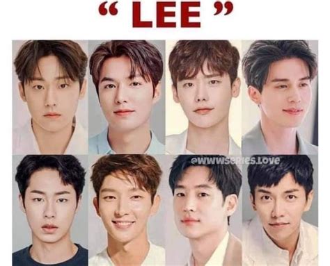 korean surname lee.